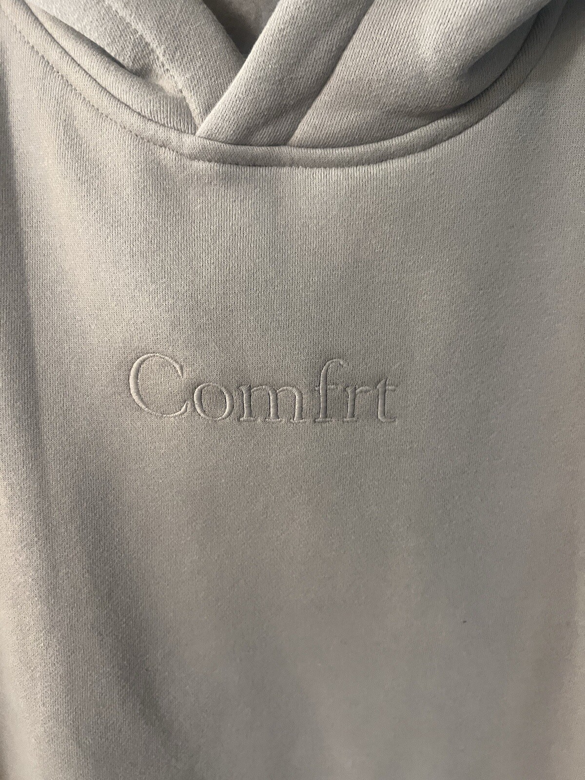 Comfrt Size M Hoodie Color Bark