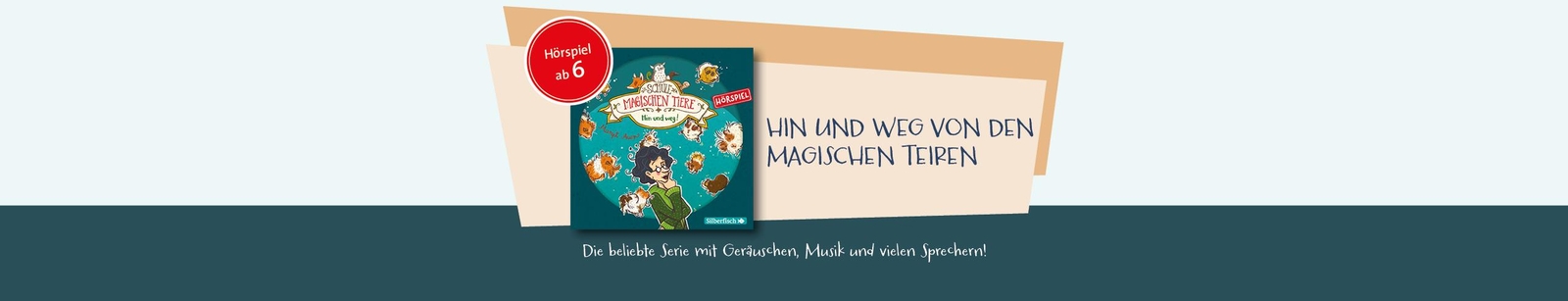 Thumbnail - Die Schule Der Magischen Tiere - Hörspiele 10: Hin Und Weg Das