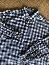 Men's Large Ralph Lauren Blake 100 Cotton Plaid Long Sleeve Button Down Shirt
