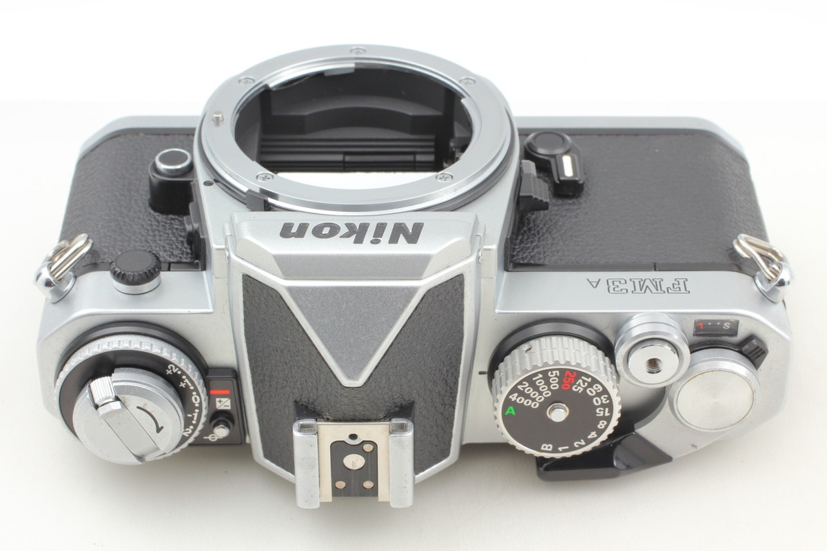 Near MINT] Nikon FM3A Silver 35mm SLR Film Camera Body From