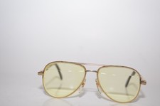 Vintage Hudson Sunglass/Eyeglass Frames Aviators 54 15-140MM z87 Gold/Tortoise