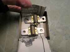 square d box of 2 b9.1 relay units overload thermal heater relay 4 Y-14