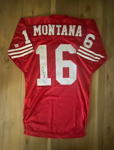 Joe Montana Signed Autographed Wilson Authentic Jersey COA BAS Beckett #BG43278 - Picture 1 of 4