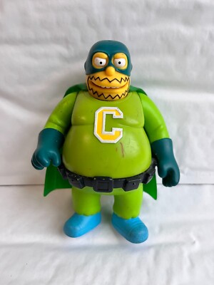 PLAYMATES INTERACTIVE THE SIMPSONS SAMMLER COMIC GUY ACTIONFIGUR WOS