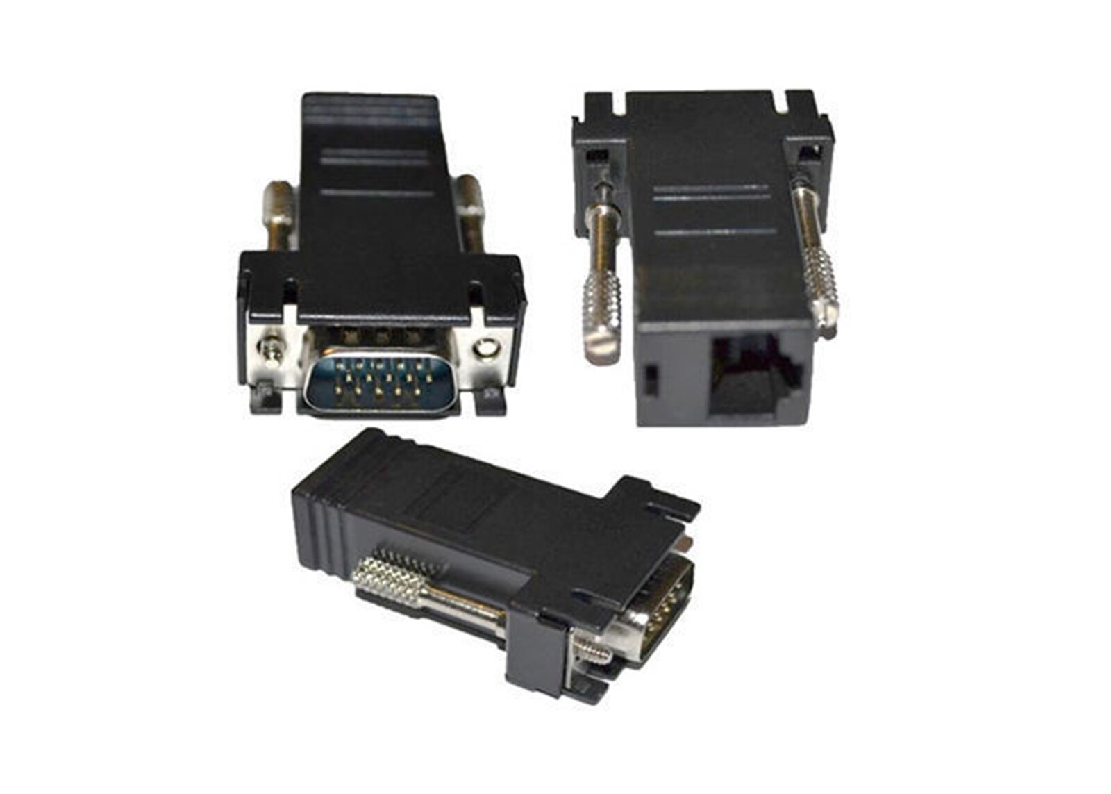 e.s. Posta Pro1 - CONVERTITORE Adattatore  DA VGA MASCHIO A LAN VGA TO LAN CAT 5