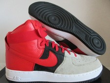 Nike Air Force 1 High LV8 Wolf Grey Red 