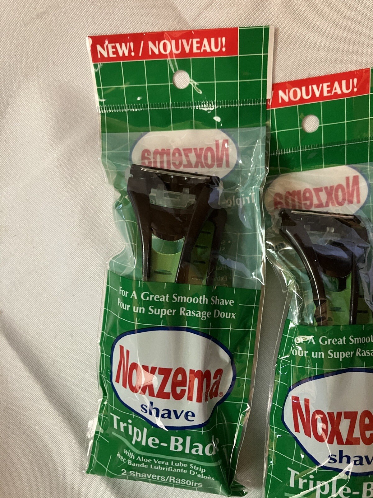 Noxzema Disposable Razors Triple Blade 20 Razors/10 packs of2each