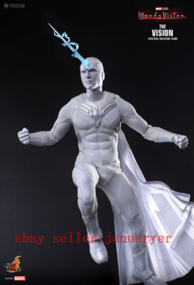 Hot Toys White Vision TMS054 – Figure Marvel – Occasion, Complet ?