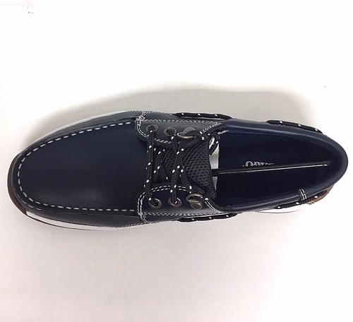 Sebago Helmsman Men's Boat Shoe Navy 
