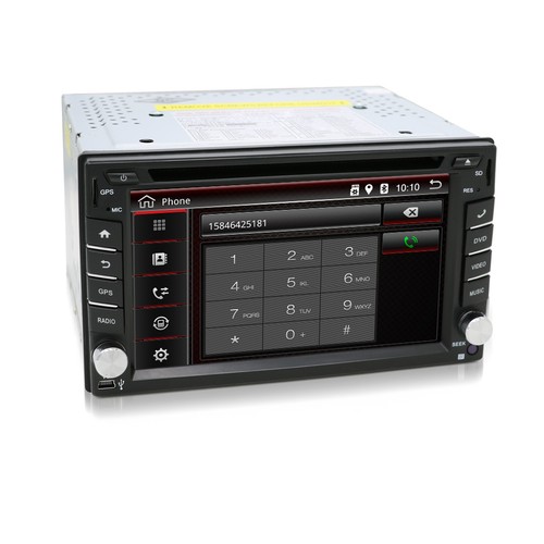 Doppel 2Din 6.2" Android Autoradio 4.4 Auto GPS NAVI DVD Player BT RDS USB+WIFI - Bild 5 von 6
