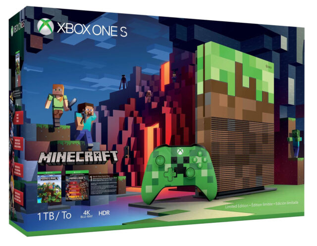 xbox one s minecraft bundle 1tb