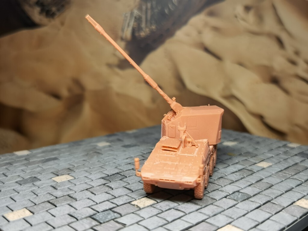 1/72/144/87 German boxer armored vehicle GTK BOX RCH155 howitzer 3D ...