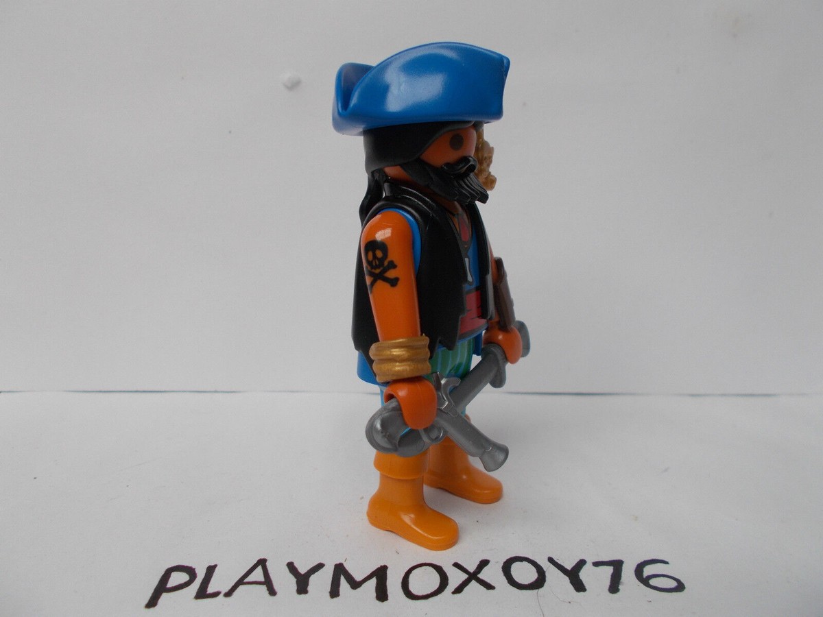 Figurine Playmobil Pirate - Capitaine Pirate Réf. 6822, Occasion, Pièce Détachée