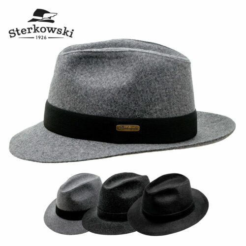 Mayser Troy Wolga Trilby Filzhut – Wollhut Für Damen & Herren, Mit Ripsband, Made In EU
