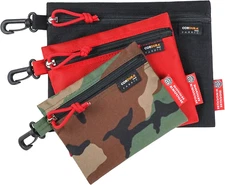Rough Enough Small Tool Pouch Bag Utility Tools Small, Black, Red, Camo 