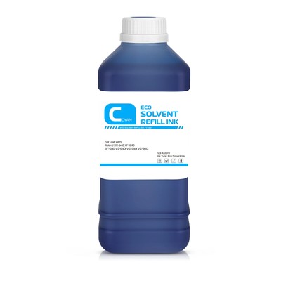  1000ml eco solvent ink for ROLAND digital printers