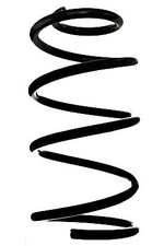 SPIDAN Fahrwerksfeder Vorderachse für VOLVO