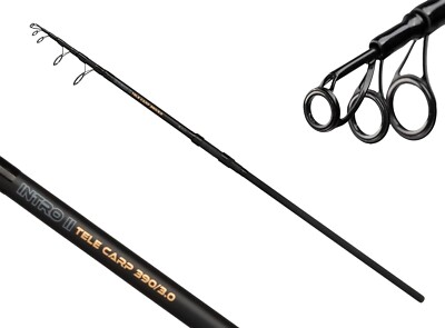 Mikado INTRO TELE CARP II  Karpfenrute Teleskoprute Angelrute 3,3m 3,6m 3,9m