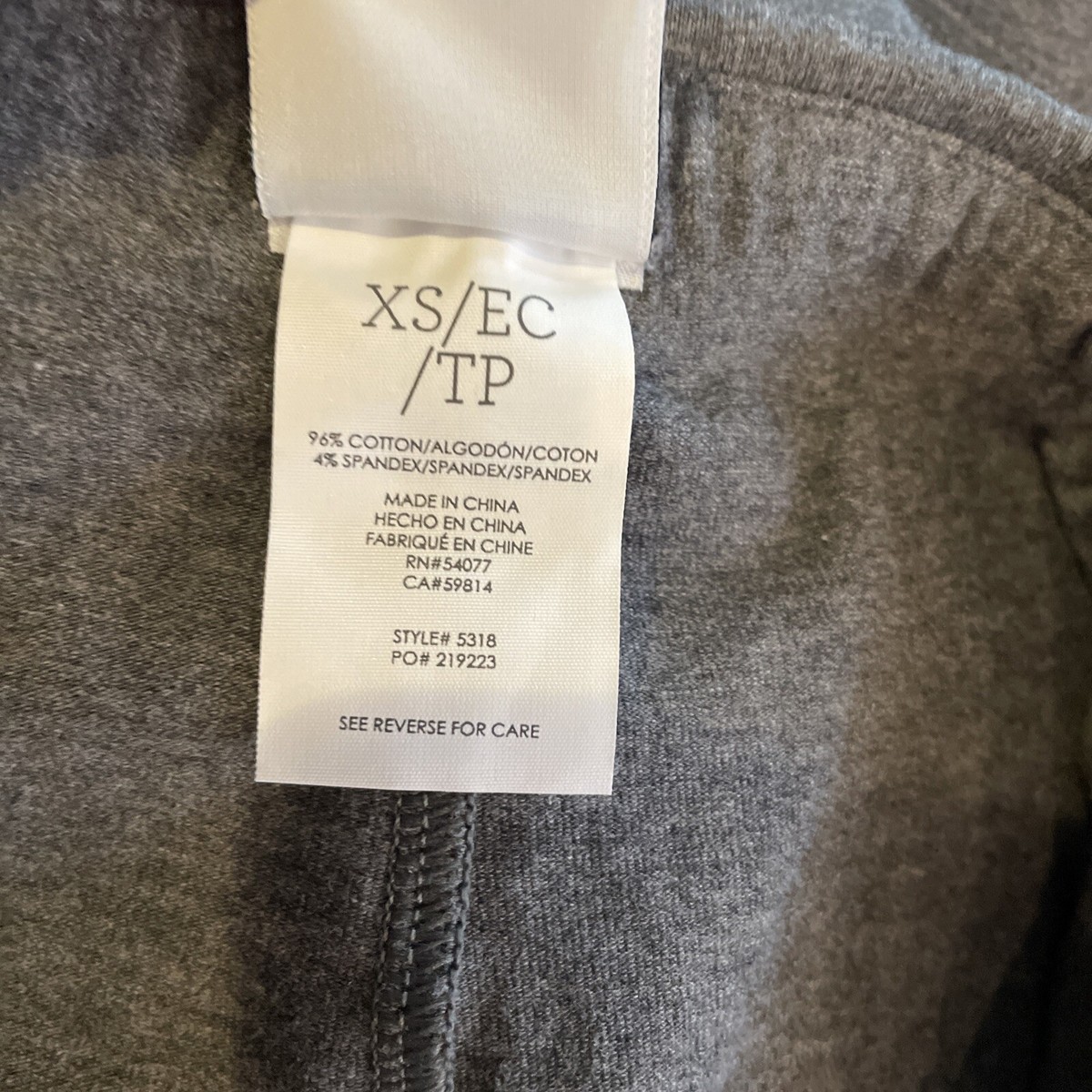Cabi #5318 Women's M'Leggings Skirted Leggings Tulip Front Stretch