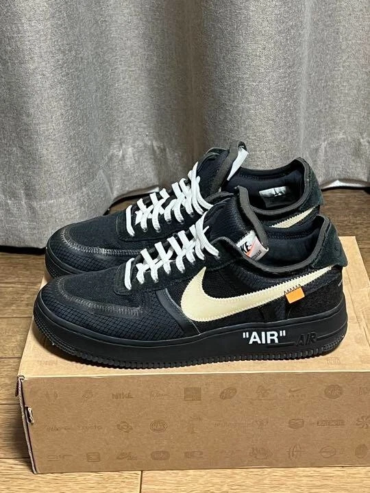 Nike Air Force 1 Low Off-White Black White Men's - AO4606-001 - US