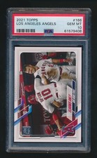 LOS ANGELES ANGELS 2021 TOPPS ELBOWS ONLY PSA 10 GEM MINT