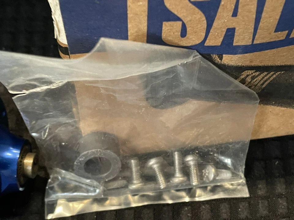 Blue DIA-COMPE TSALI Front Hub 32 Hole Disc Brake Vintage Mountain Bike 90's - Image 3 of 4