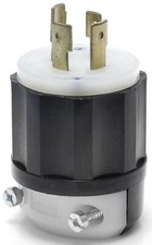 Leviton 2461, 20 A, 4-Pole, 4-Wire, NEMA L20-20P, Locking Device Plug, 1 pc