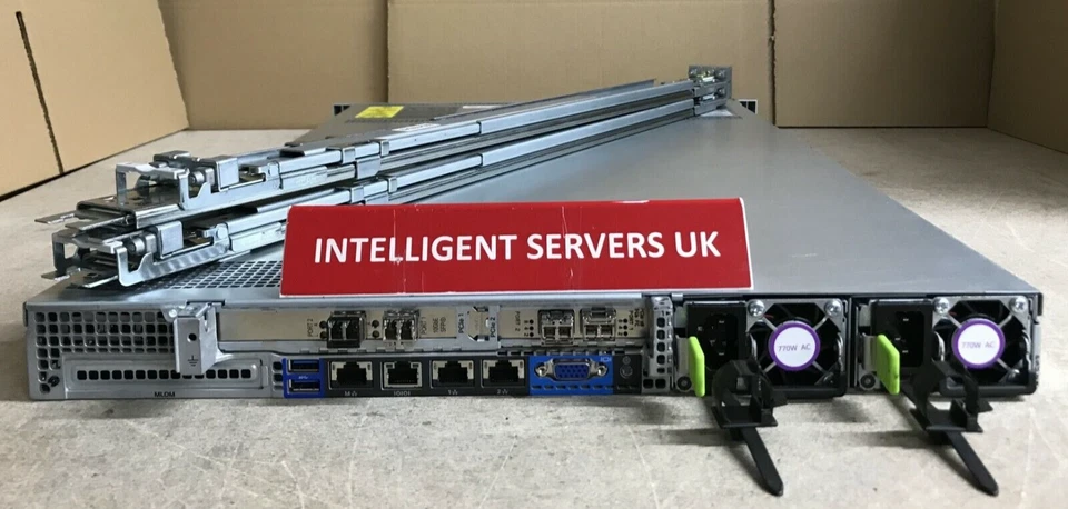 Cisco UCS C220 M4 2x E5-2680v3 1.5TB RAM 16TB 7.2K Dual 10Gb + 8Gb Rack Server - Image 2 of 2