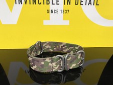 NEW Invicta Genuine Army 22mm CAMOUFLAGE Replacement Nylon Strap SS AUTHENTIC