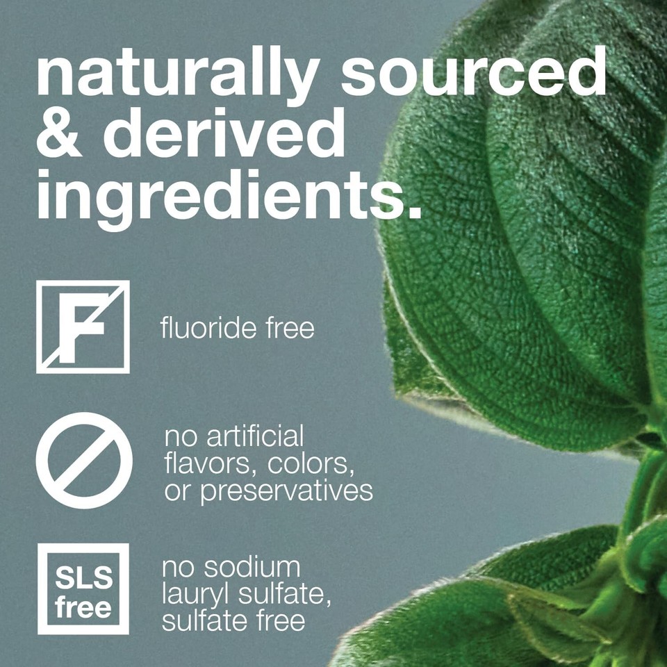 Davids FluorideFree Nano Hydroxyapatite Toothpaste, Enamel
