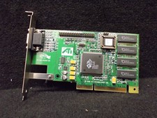 AGP 3D-Grafikkarte 1.0 3,3V ' ATI Rage Iic 4MB Dram 109-48300-00. K-311-12