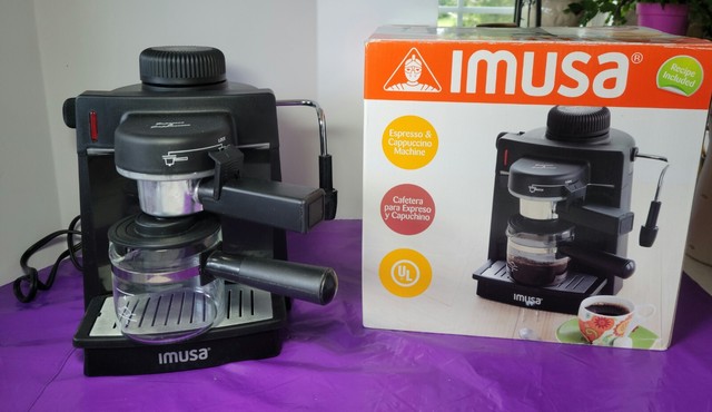 Imusa Espresso \u0026 Cappuccino Machine for 