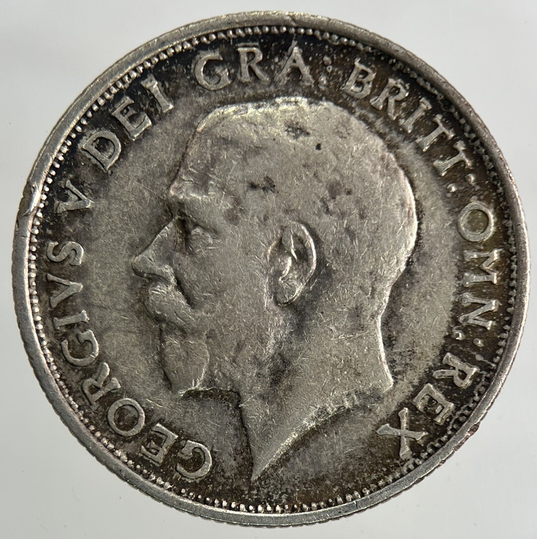 1915 George V Shilling Silver Coin | Very High Grade