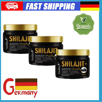 60G*3 Best 100% Reines Himalaya Shilajit Harz Extrem Wirksam Premium Hochfestes~
