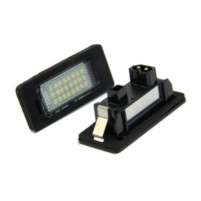 2 x Error Free 24-LED License Plate Light For BMW E90 M3 E92 E70 E39 F30 E60 E9