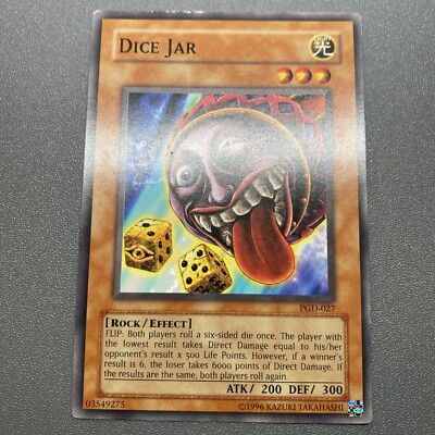 Yu-Gi-Oh! Dice Jar Common 1st Edition PGD-027 HP