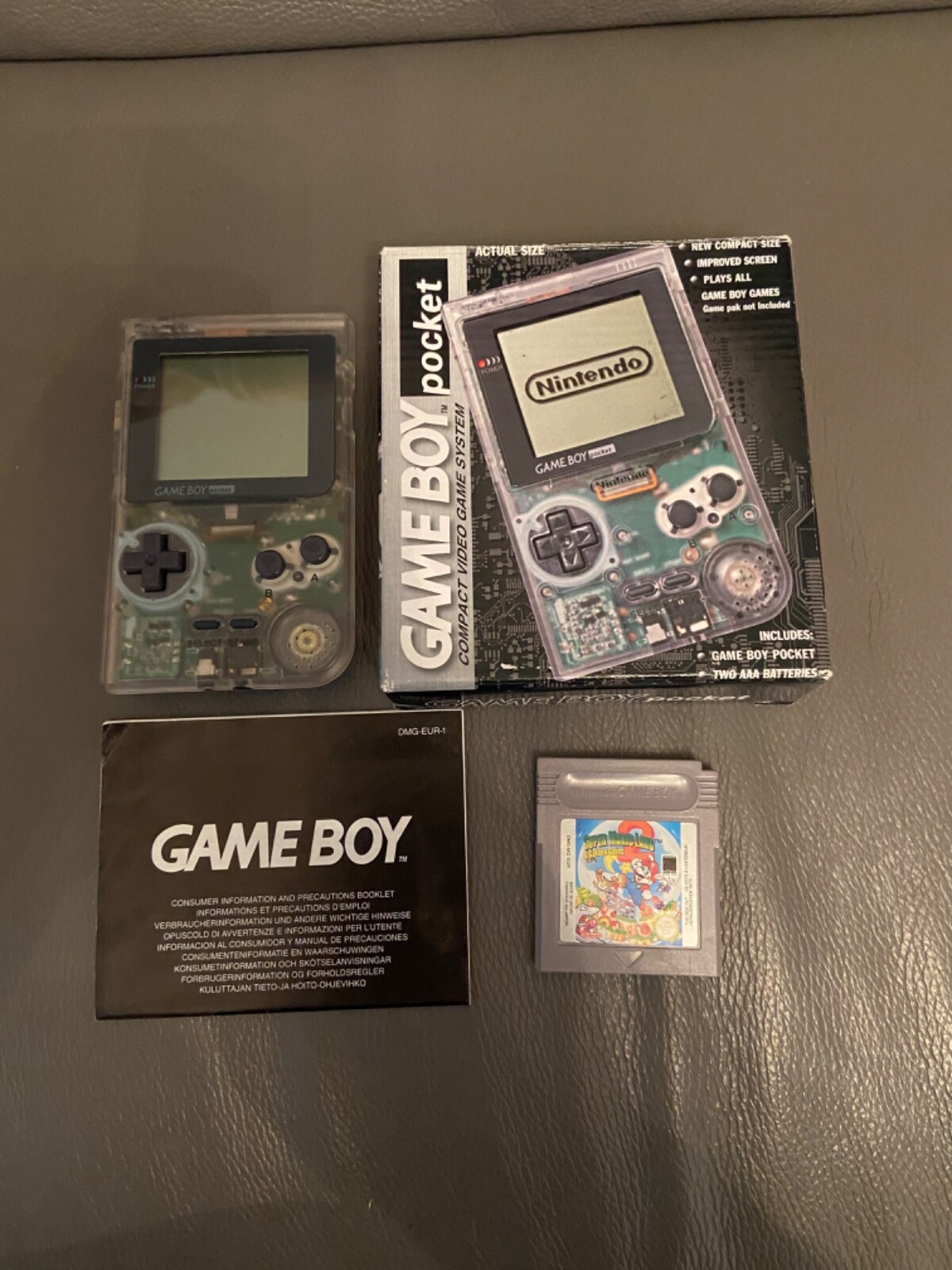 Nintendo Game Boy Pocket Clear Handheld System online kaufen | eBay