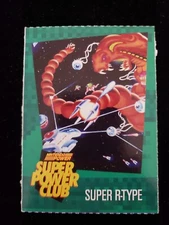 Nintendo Power Super Power Club Magazine Card  #32 Super R-Type