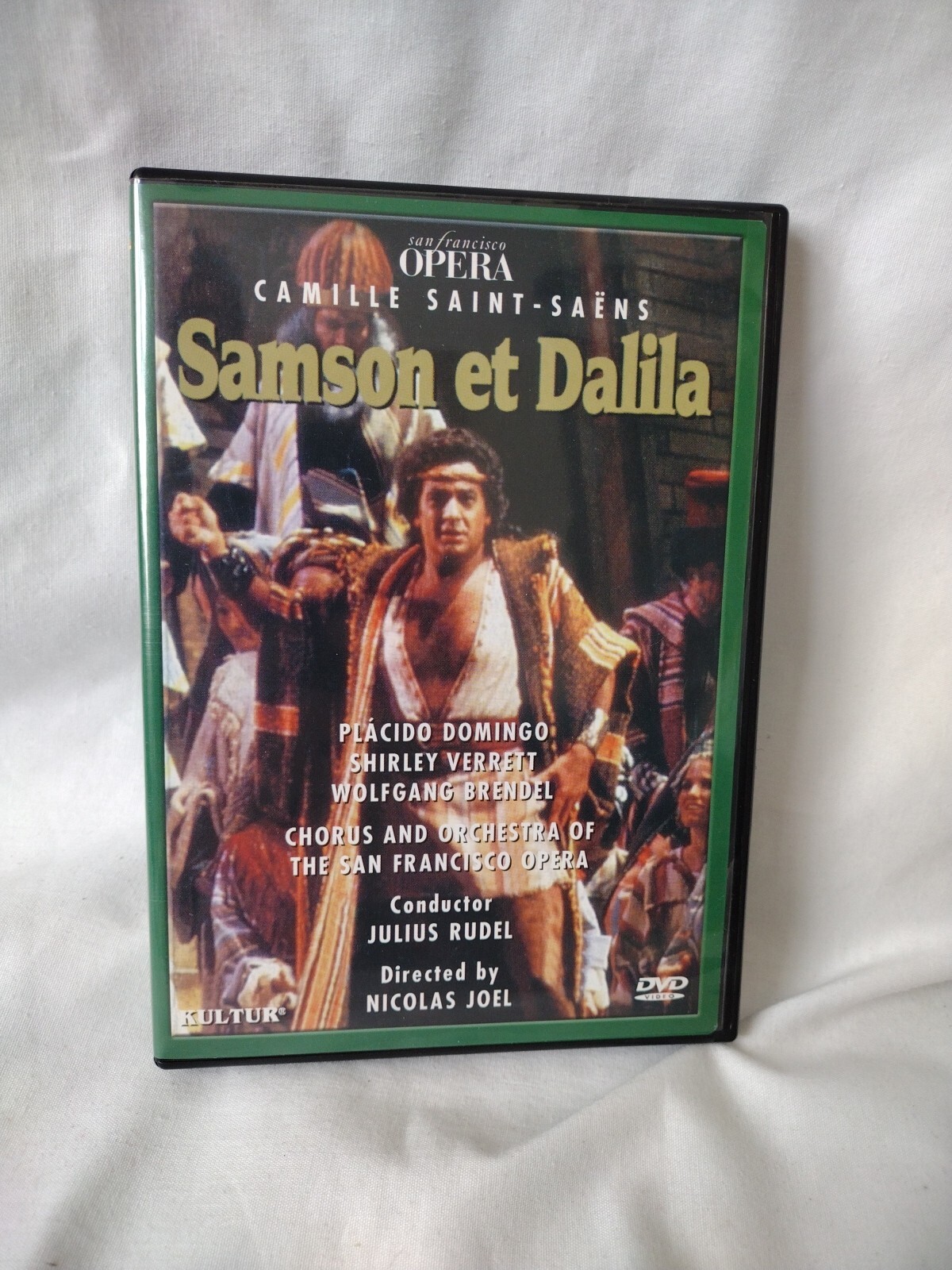 Camille Saint-Saens Samson et Dalila (DVD, 2000) San Francisco Opera