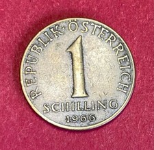 M206 – moneta 1 szyling 1966 Austria                  