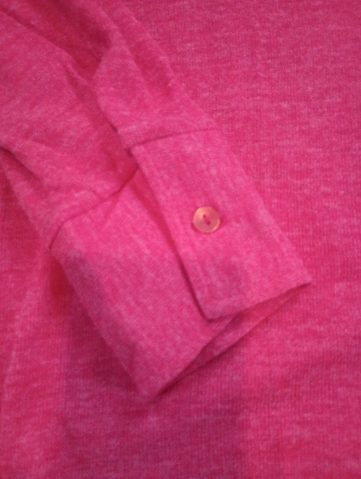 Vintage 70s Swedish Made Men's Long Sleeve Half Button Down Knit.Dagger Collar.