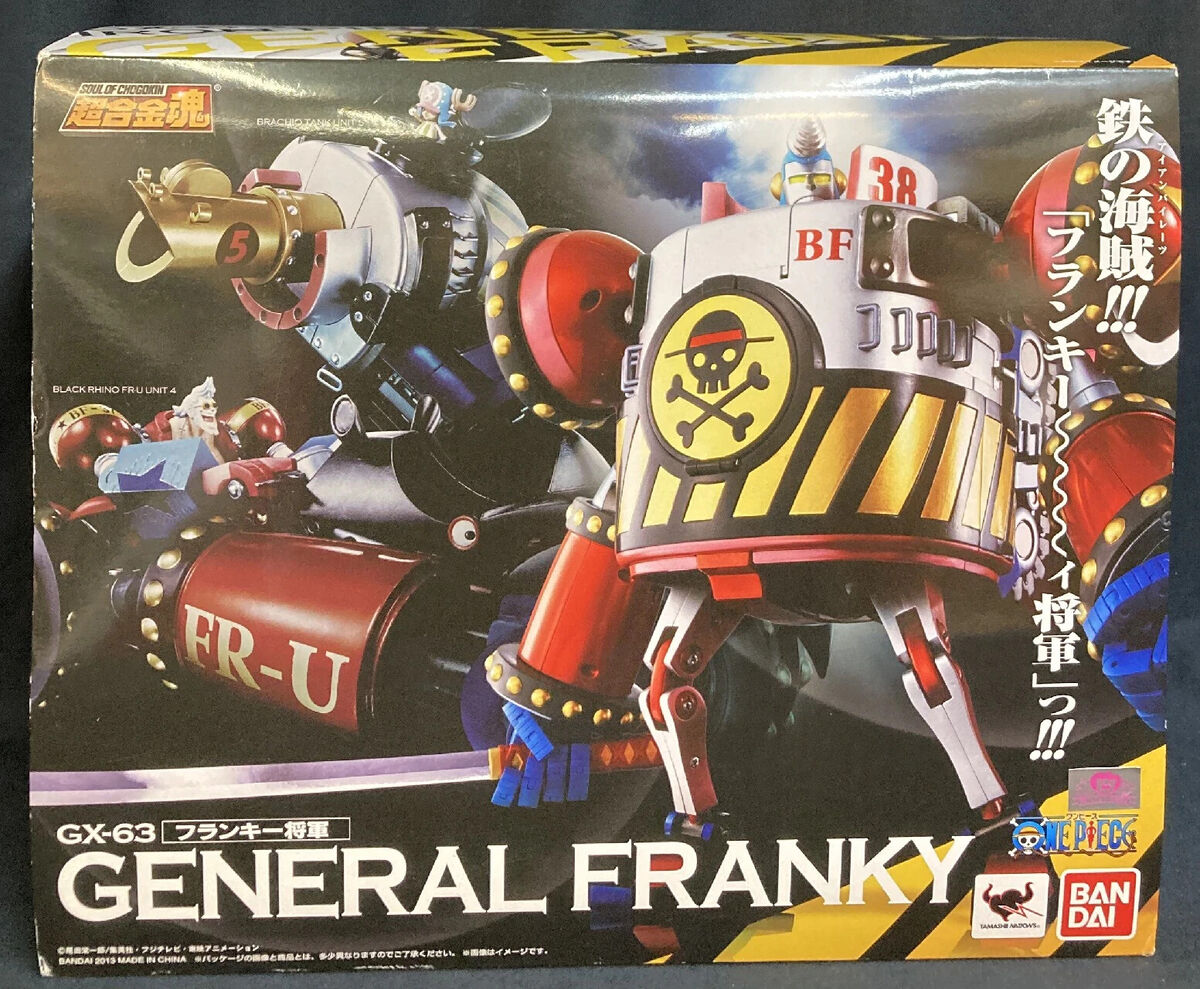 Soul of Chogokin One Piece General Franky GX-63 Action Soul of Chogokin One Piece General Franky GX-63 Action