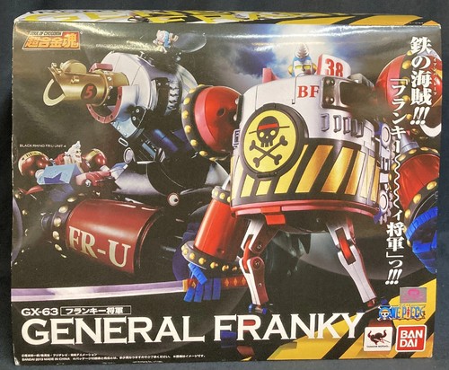 Soul Of Chogokin One Piece General Franky Gx 63 Action Figure Bandai Toys Anime Ebay