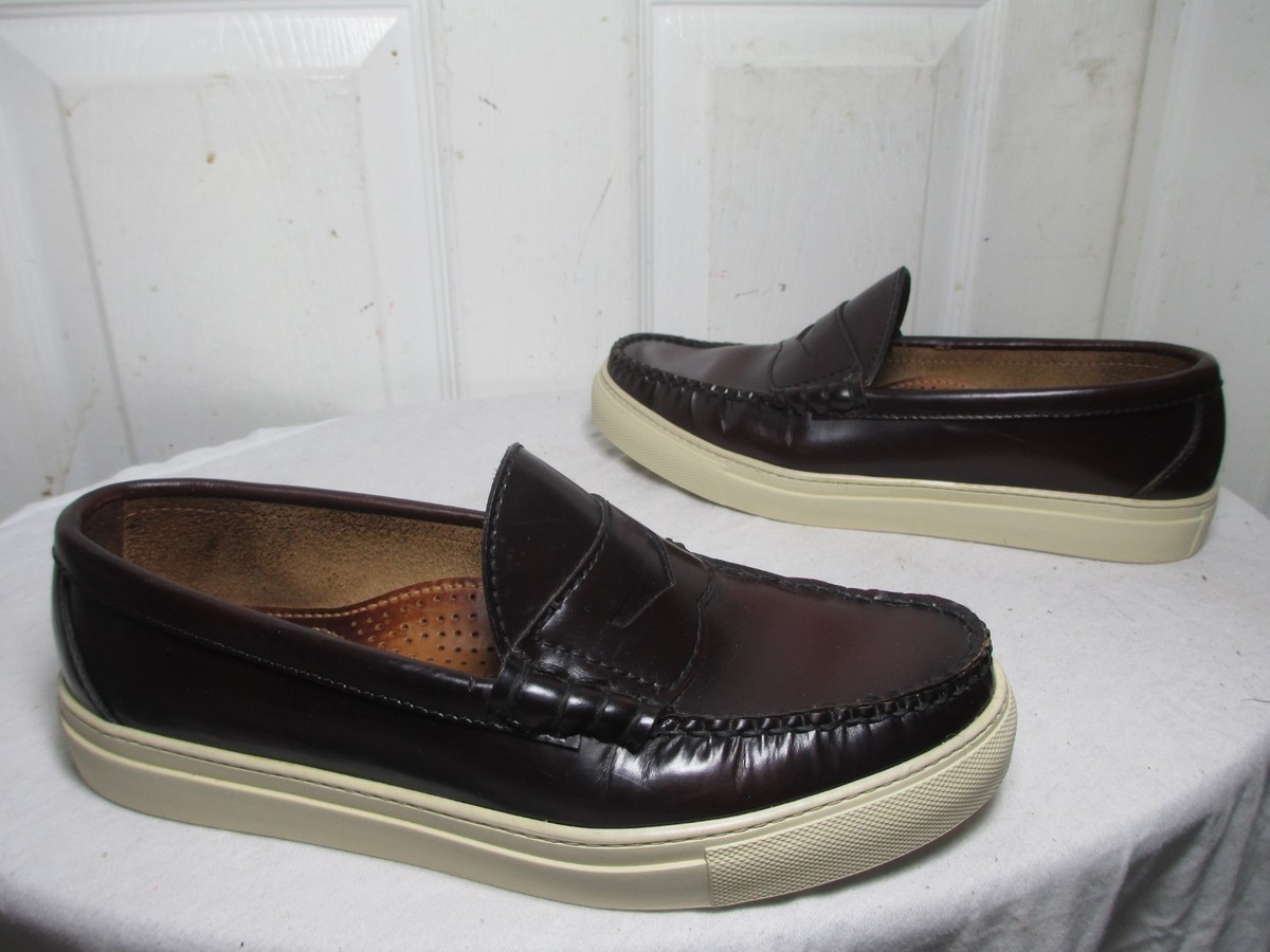 OAK STREET BOOTMAKERS MARGOM EXPRESSO BEEFROLL BURGUNDY 