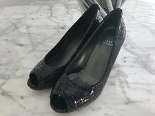 Stuart Weiztman Snakeskin Design Leather Pumps. EU 37. US 6.5. Excellent