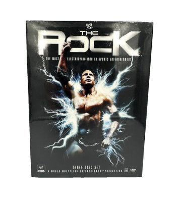 WWE: The Rock The Most Electrifying Man In Sports Entertainment DVD 2008 New