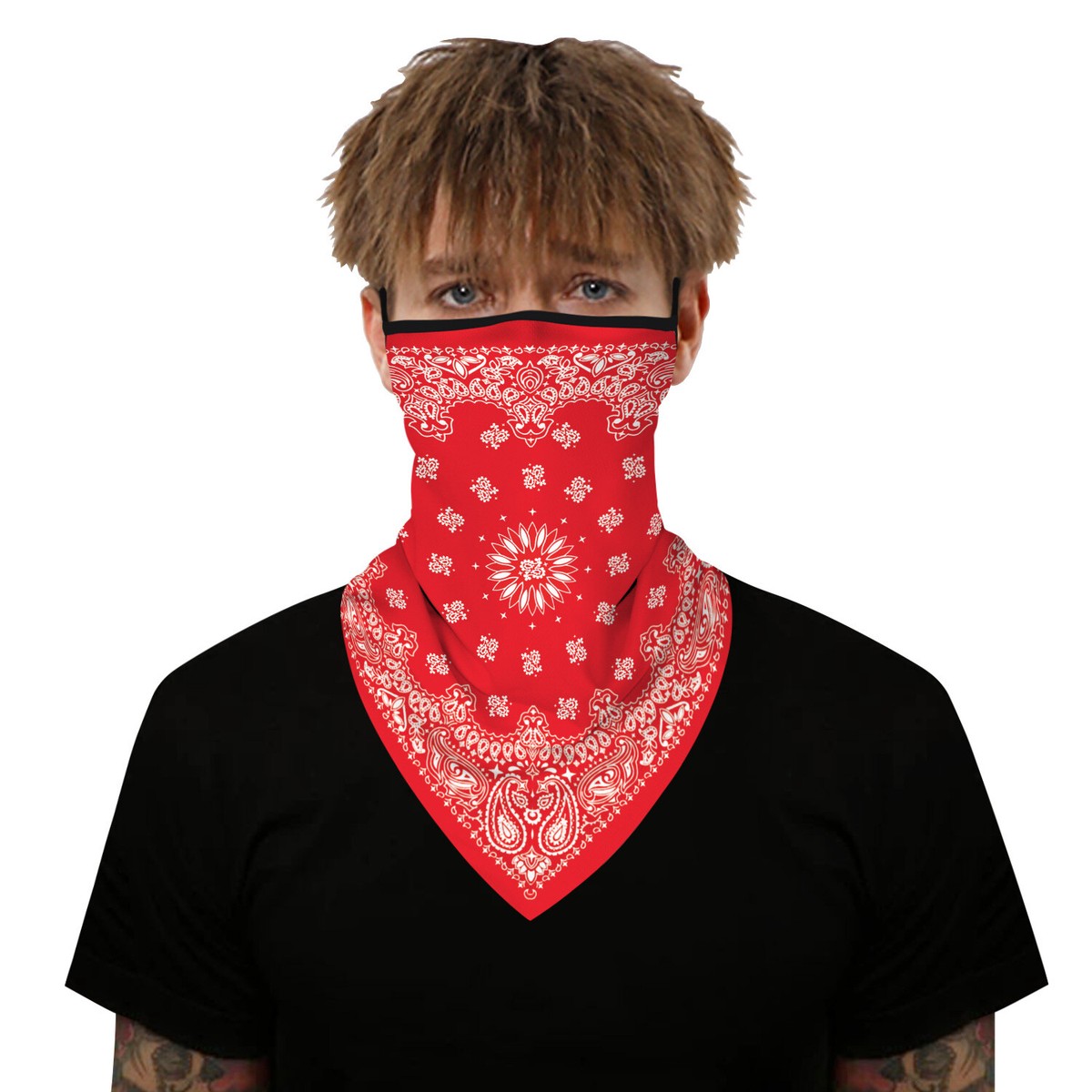 Tube Mask Cover Balaclava Face Shield Seamless Bandana Head Scarf Cycling Face Mask Mask Bandana – Buy The Best Products In The Online Store - Foto 3