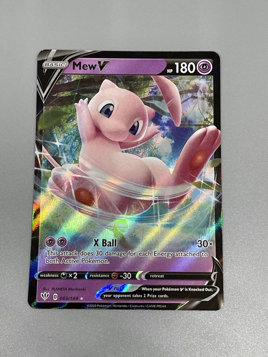 Mew V - Darkness Ablaze Pokémon card 069/189