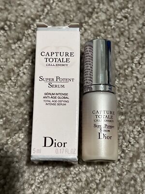 NEW Dior Capture Totale Cell Energy Super Potent Serum Face 5ml Travel Size