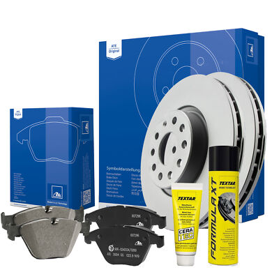 ATE Bremsensatz + Ceratec + Bremsenreiniger Ford Galaxy I 288mm VA belüft.